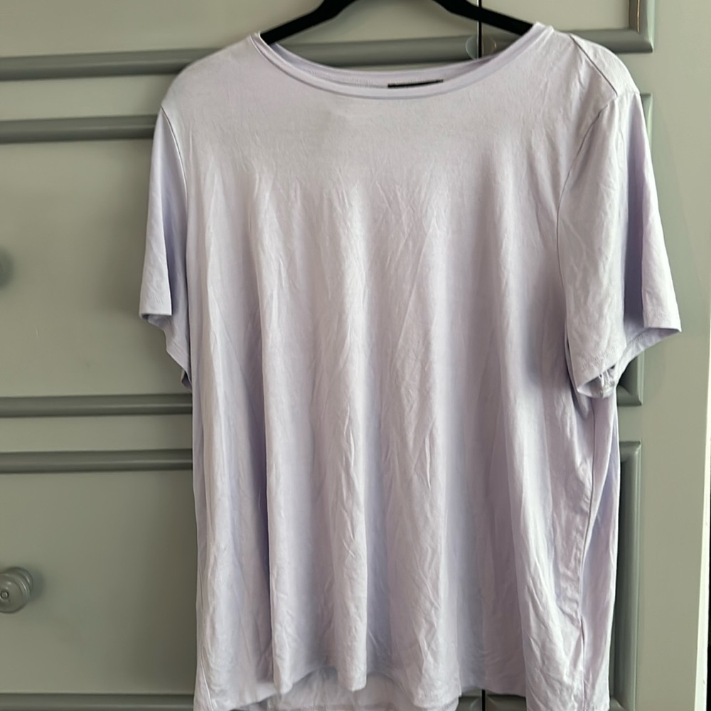 Eileen fisher woman’s size XL lavender shirt